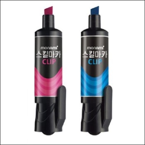 모나미 스킬라이터 클립 마카