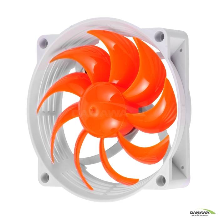 COOLERTEC Silent ORANGE WHITE Fan OW10825DFX-F