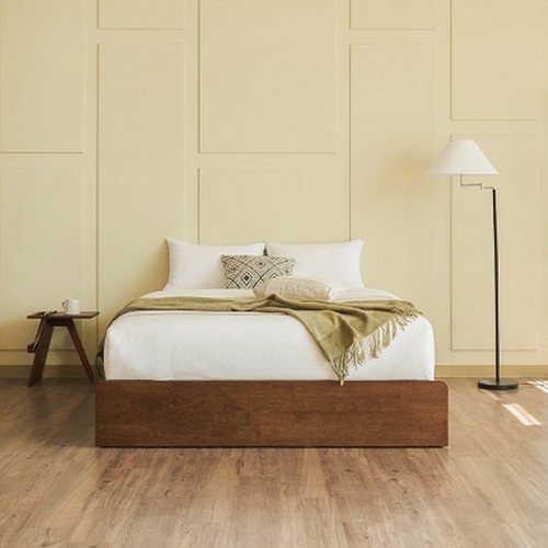 에몬스 빌라드우드 무헤드 원목 침대 Q (에잇나잇럭스)_이미지