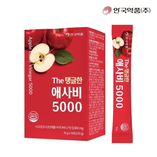 안국약품 The 탱글한 애사비 5000 14포 (1개)_이미지