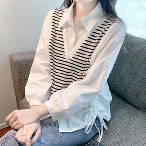 베나프 로벤 단가라 조끼 셔츠_BJ1LS014