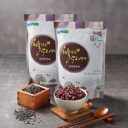  서진도농협 진도 검정찰흑미 1kgx2팩/지리적표시제인증