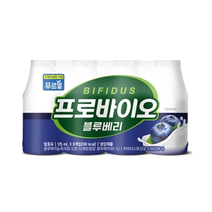  푸르밀 비피더스 프로바이오 블루베리 요구르트 125ml [32개]