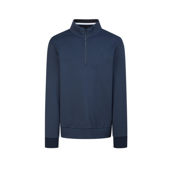 헤지스골프 쿼터집 니트 하이브리드 티셔츠 HUTS6A212N5