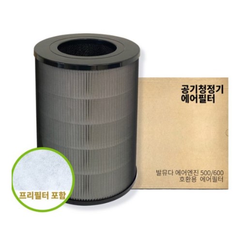 오피스토어 발뮤다 에어엔진 호환용 일체형필터_이미지