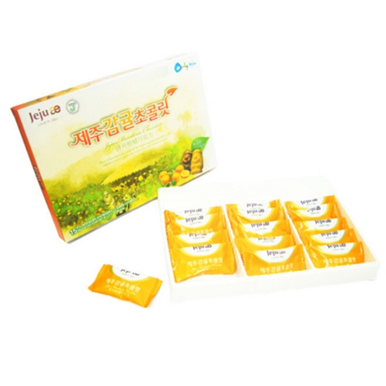 제주 감귤 초콜릿 90g (1개)