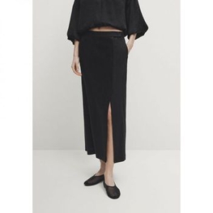 마시모두띠 우먼 펜슬 스커트 치마 블랙 8422648_이미지