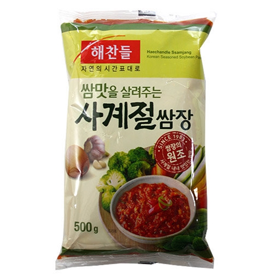 해찬들 사계절 쌈장 500g이미지입니다. 누르면 해당 게시물로 새창이동합니다.