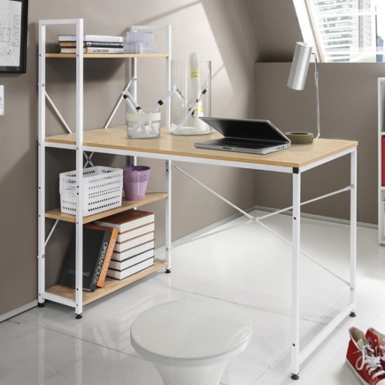 다니카 심플 h형책상 1400 F-002