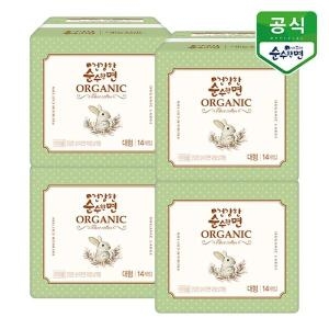 생리대 건강한 유기농 대형14P x 4팩