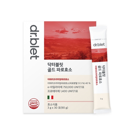닥터블릿 골드 파로효소 3g 30포 (4개)