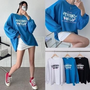 NM 러브체리와이드박스티 T818H503 빅사이즈