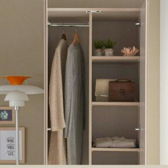 바이프랑 마일 옷장 선반형 1단서랍형 (80cm)_이미지