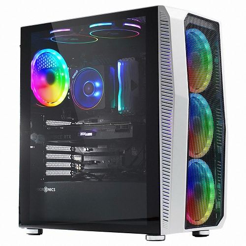 마이크로닉스 Master Z4 강화유리 (화이트)