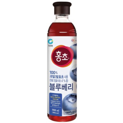 청정원 홍초 블루베리 900ml (1개)_이미지