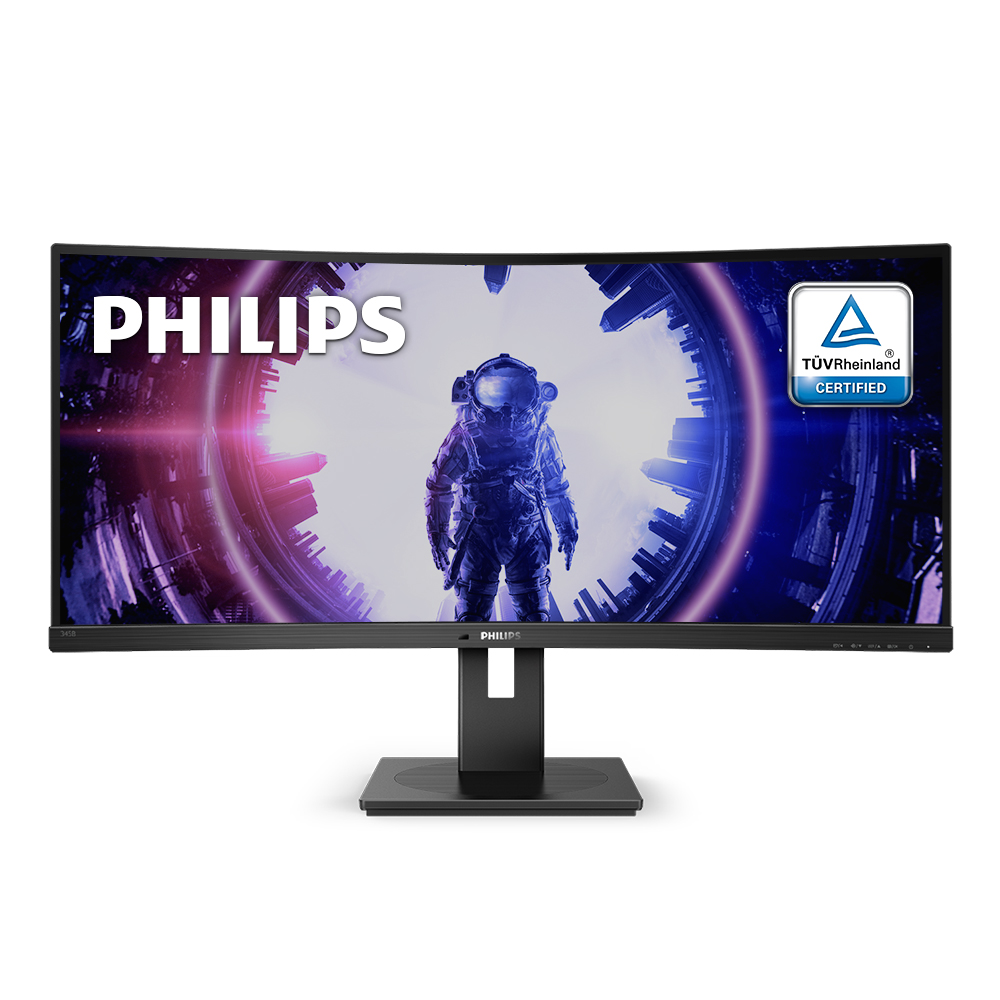 필립스 345B1 울트라 WQHD 게이밍 100 프리싱크 높낮이 무결점