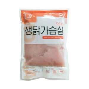 양우식품 모디바 국내산 냉동 생닭가슴살 500g (1개)_이미지