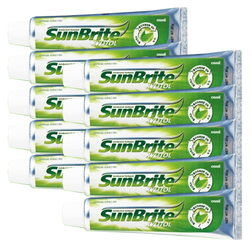 오쎄 썬브라이트 자일리톨 치약 90g (10개)_이미지