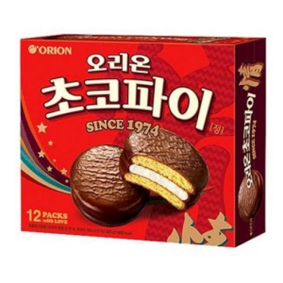 오리온 초코파이 12개입 420g (8개)_이미지