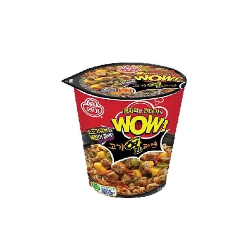 오뚜기 WOW 고기 열라면 80g (36개)_이미지