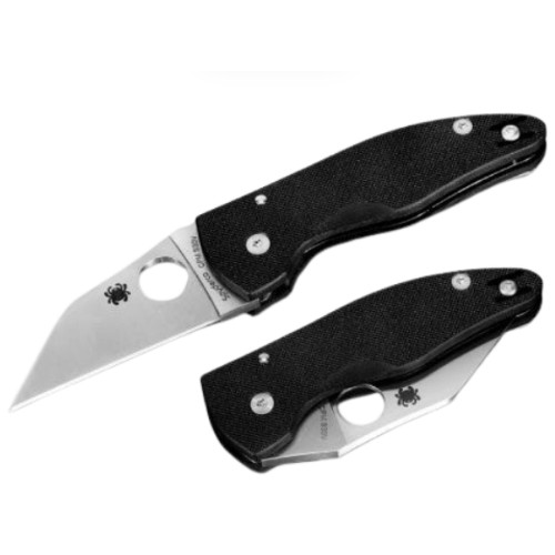 스파이더코 마이크로짐보(F) 블랙 S30V 폴딩 나이프