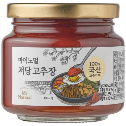 마이노멀 저당 고추장 230g(1개)