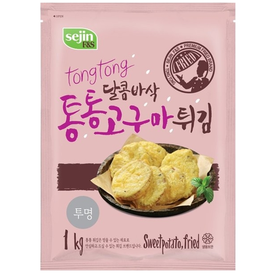 세진에프엔에스 통통 고구마튀김 1kg (10개)_이미지