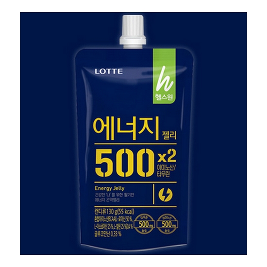 롯데푸드 에너지 젤리 500x2 130g (1개)_이미지