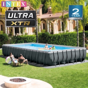 인텍스 26374KR 울트라 XTR 9.75M x 4.88M 사각 프레임 가정 펜션 리조트 인덱스 대형 풀장
