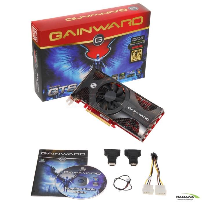 GAINWARD 지포스 GTS250 D3 1GB GP Heatpipes ABKO_이미지