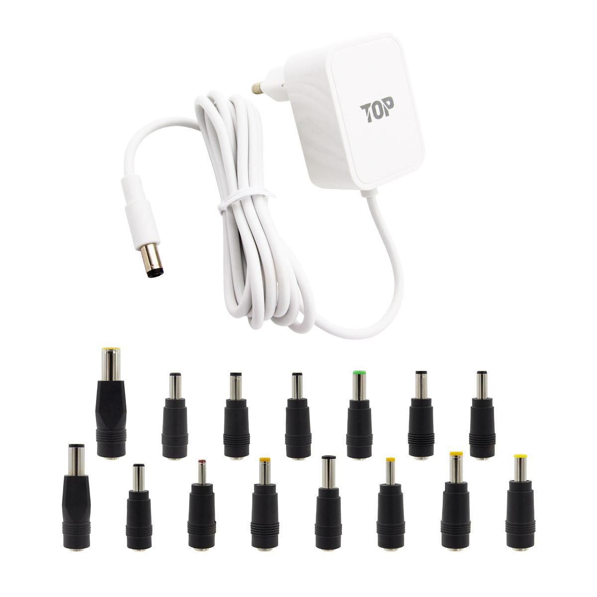 HDTOP DC 5V 2A SMPS 화이트 어댑터 (HT-AD154 / 15종 젠더)