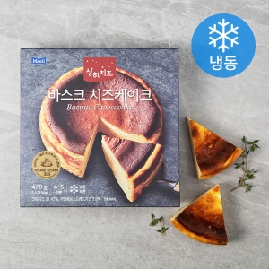 상하치즈 바스크 치즈케이크 냉동 470g 1개
