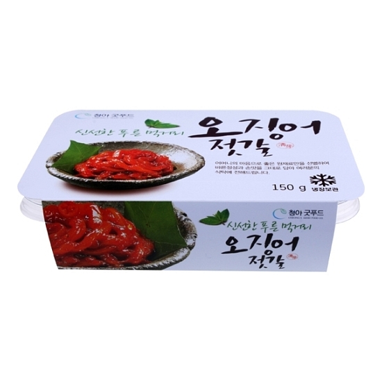청아굿푸드 초록마을 오징어젓 150g (1개)_이미지