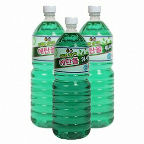 탑크린 유럽형 친환경 에탄올 워셔액 1.8L (3개)_이미지