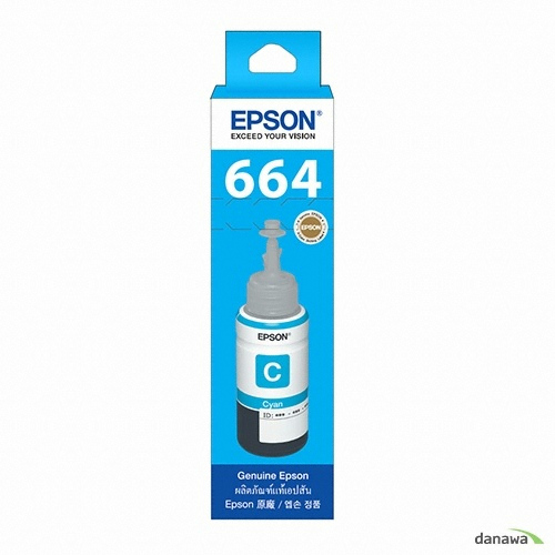 Epson 정품 664 (T664200) 파랑이미지입니다. 누르면 해당 게시물로 새창이동합니다.