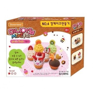 도너랜드 미니어쳐 No.4 컵케이크 만들기 (10개)_이미지