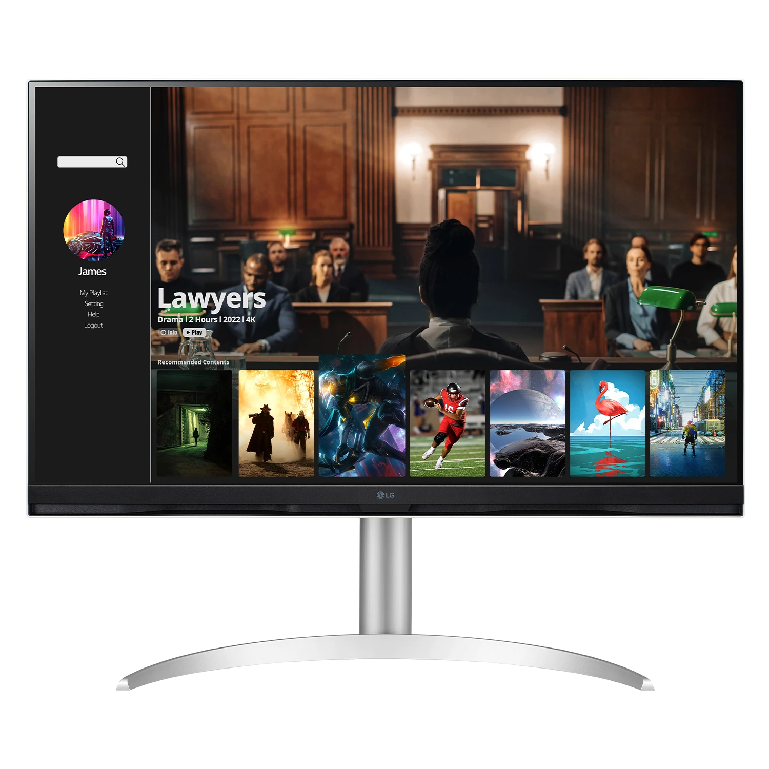 LG���� MyView ����Ʈ 32SQ730SW �̵��� ��Ű��