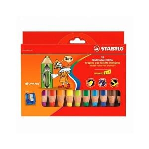 스타빌로 우디 색연필 세트 (10색)