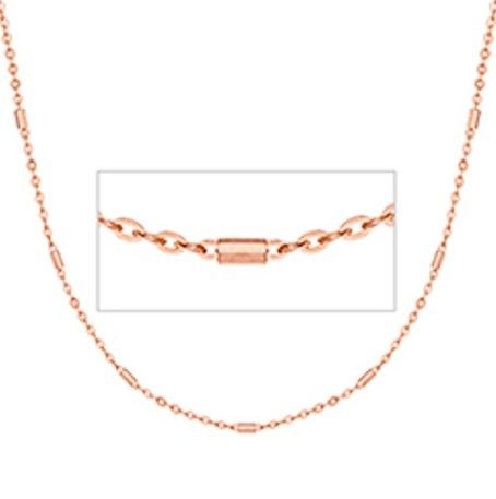 NNKM4305R 14K 미니바체인목걸이-LCY