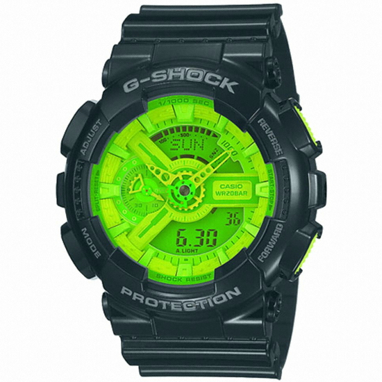 G-SHOCK 남성 빅페이스_GA-110B-1A3_이미지