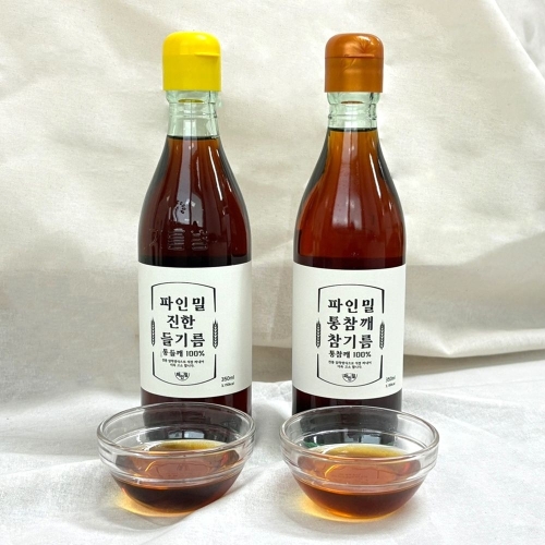 파인밀 통참깨 참기름 350ml