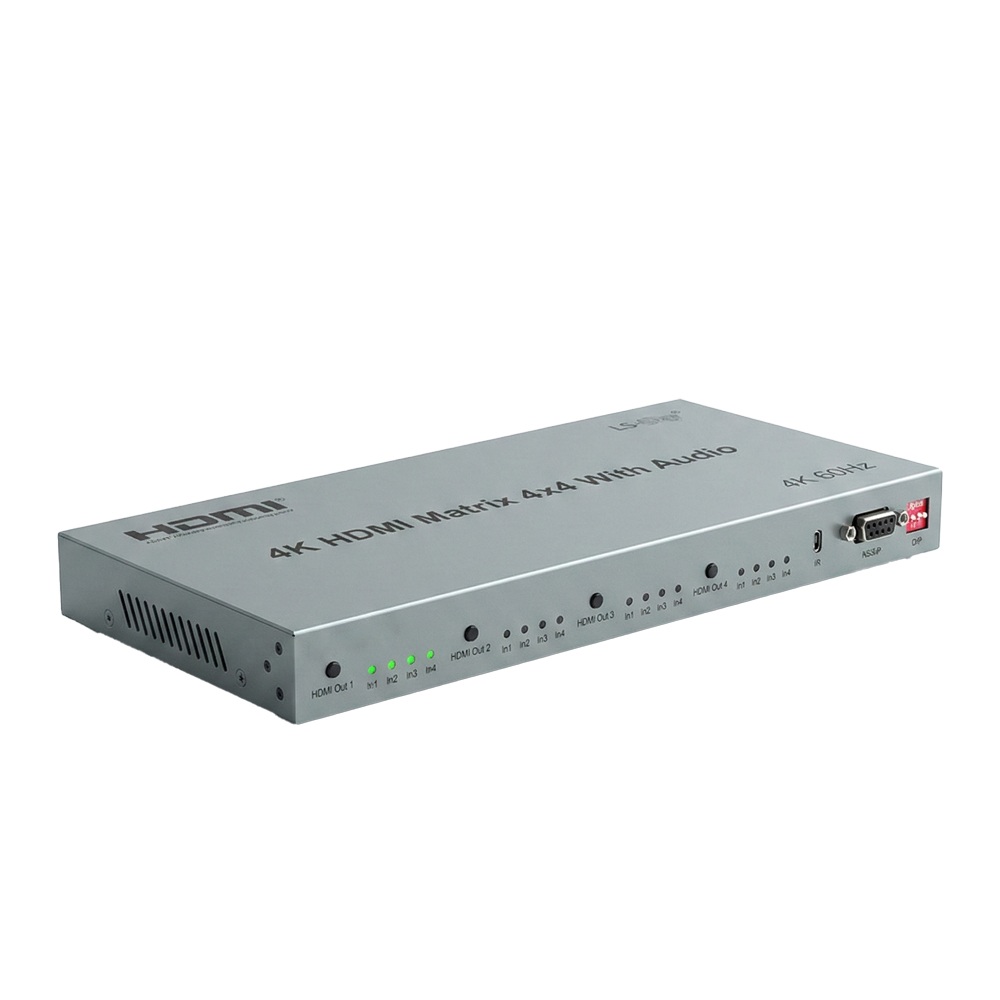 라인업시스템 LANSTAR LS-HMT404 4:4 HDMI 매트릭스_이미지