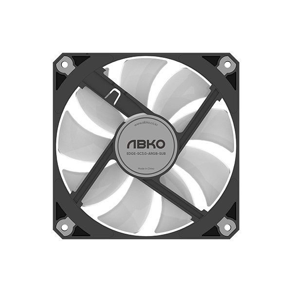앱코 엣지 듀얼 120 ARGB 스마트쿨링 (블랙)_이미지