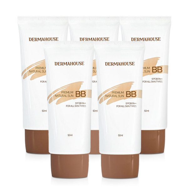 더마하우스 프리미엄 내추럴 썬BB크림 50ml (5개)_이미지