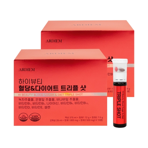 아르디엠 하이뷰티 혈당 & 다이어트 트리플샷 15병 (2개)_이미지