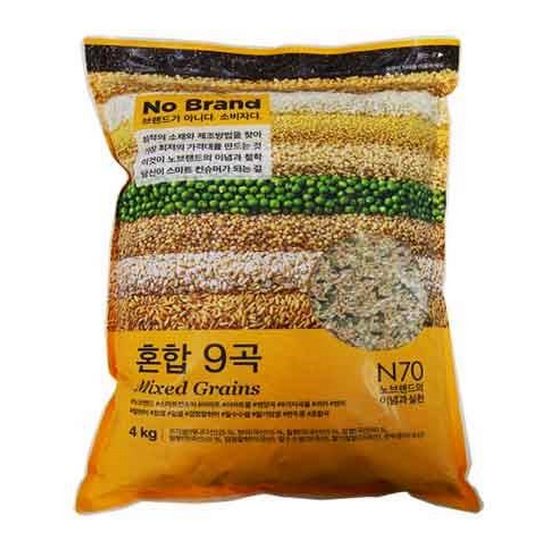 노브랜드 혼합 9곡 4kg (1개)_이미지