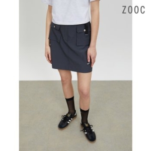 대현 ZOOC 벨티드 카고 미니 스커트 CG_Z242MSD023