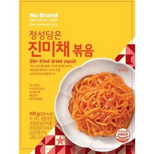 이마트 노브랜드 정성담은 진미채볶음 100g (1개)_이미지