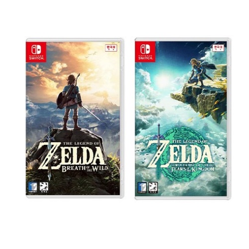 Nintendo 젤다의 전설 브레스 오브 더 와일드 + 티어스 오브 더 킹덤 합본 한글판이미지입니다. 누르면 해당 게시물로 새창이동합니다.