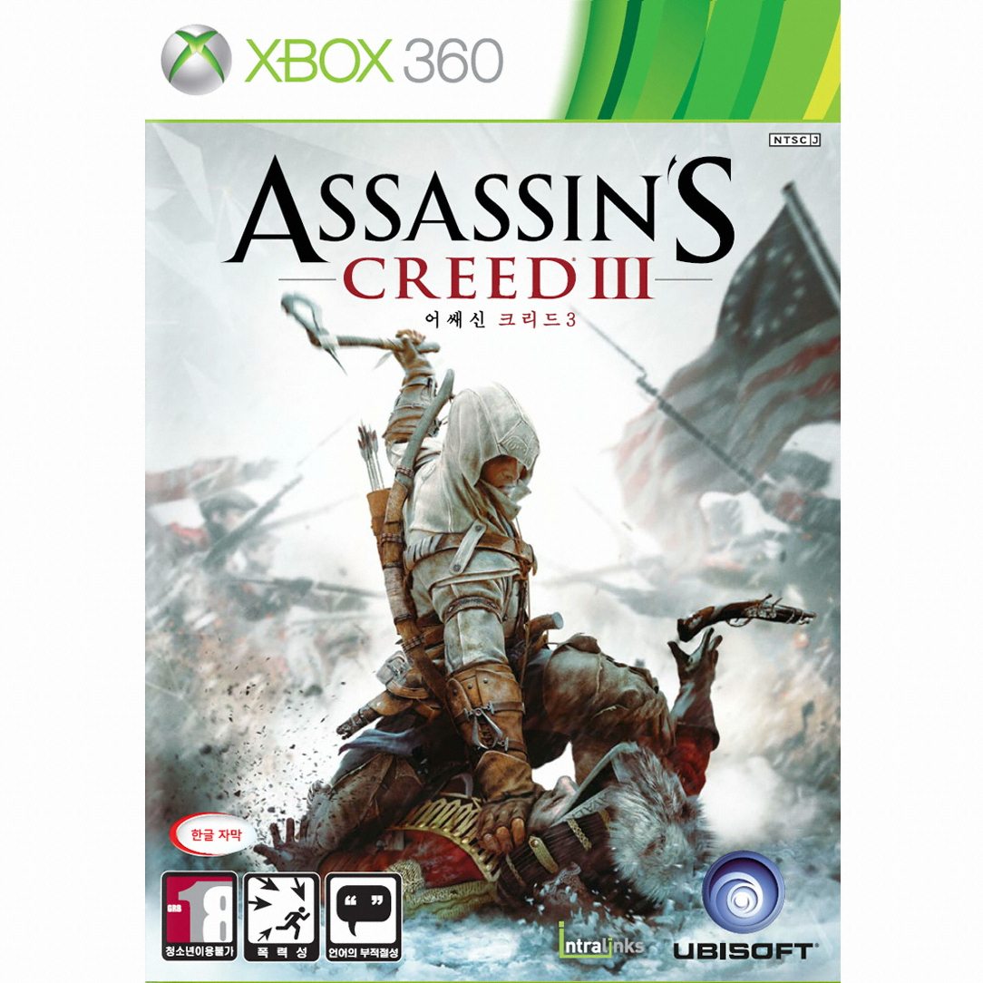  어쌔신 크리드 3 XBOX360 일반판
